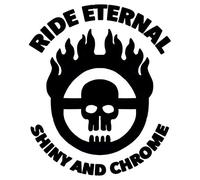 SUIFENG Pegatinas de Coche 12.8 Cm X 15.2 Cm Calcomanía De Coche Camión Mad MAX Fury Calcomanías De Carretera Calcomanías Estilo De Coche Pegatinas Reflectantes para Coche Negro/Astilla