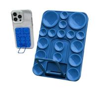 Suile de silicona TUB TEMPRE, SILICONA ASSUCH TUP TEPHED CASE RELOJ | de cuna del soporte de la taza de viento | El soporte adhesivo portátil para teléfono móvil con una fuerte adsorción para