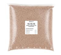 Suinga Abono Fertilizante 15-15-15 de 1 kg | Sustrato Universal Triple 15 para Abono de Huertos, Jardines y Frutales | Componentes: Nitrógeno, Fósforo, Potasio, Azufre | Fertilizante Granulado