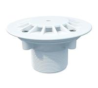 Suinga Boquilla de Fondo para Piscina de Hormigón | Boquilla Impulsión y Aspiración | Rosca Exterior 2" | Conexión Ø 50 mm