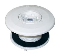 Suinga Boquilla de Impulsion Multiflow para Piscina Blanca | Rosca Exterior 2" e Interior Encolar Ø 50 mm | Flujo Ajustable para Mejor Circulacion del Agua