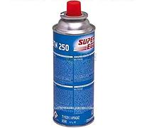 Suinga Cartuchos Gas Butano SuperEgo 220g para Camping, Hornillos y Quemadores - Bombonas Recargables, azul