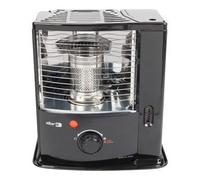 Suinga Estufa de Parafina con Mecha RS 122 - Calefacción Eficiente y Portátil para Hogar, negro