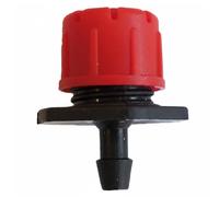 Suinga Gotero Regulable Riego | Pack 100 Goteros para Riego por Goteo | Gotero para Regar Planta | Goteros para Tuberia de goteo 16mm | Goteros para Riego Macetas | Goteros Regulables para Tuberia