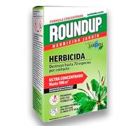 Suinga Herbicida Total ROUNDUP profesional 250 ml | Control seguro de malas hierbas, solución potente para jardines, huertos y exteriores | Elimina hasta 70 especies de hierbas y musgo