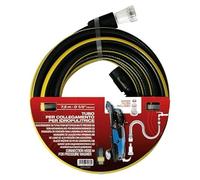 Suinga Kit de manguera para alimentación de hidrolimpiadoras con refuerzo trenzado y filtro