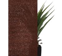Suinga Malla de Sombreo 1x10 m | Ocultación y Privacidad para Terraza o Jardin | Malla de Ocultación Marrón 160 g/m2 | Ocultación 100%