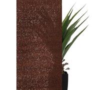 Suinga - MALLA de SOMBREO OCULTACION 1 x 5 metros, marrón. OCULTACIÓN MARRON 100% para terrazas, jardines y delimitación de parcelas.