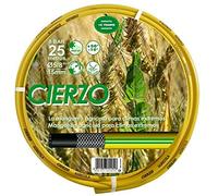 Suinga Manguera de Jardin Cierzo 15 mm | 25 Metros | 3 Capas con Refuerzo Trenzado en Poliester | Protección Anti Algas y Anti UV | Alta Resistencia y Durabilidad para Riego