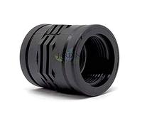 Suinga MANGUITO rosca HEMBRA PP 1" x 1". Producto con certificado AENOR utilizado en instalaciones de fontanería, riego y obras, negro