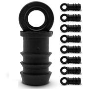 Suinga Tapon Final para Tubo de Riego | Pack 100 unidades Tapon Manguera de goteo 16 mm | Conector Final Riego por Goteo para Huerto, Camping | Accesorios de Riego por Goteo Duraderos