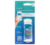 Suinga Tiras Analiticas Piscina 5 en 1 con Receta Via App | Pack 50 Unidades | Analisis Completo del Agua | Control Rapido de pH, Cloro y Mas