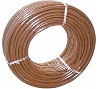 Suinga Tuberia de Riego por Goteo 16 mm | Manguera riego por goteo cada 50 cm, tubo goteo de 100 metros | Kit riego por goteo marrón para Jardines, Terrazas, Huertos y Macetas