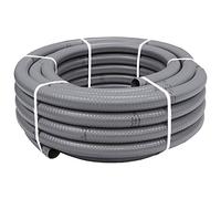 Suinga Tubería PVC Flexible hidrotubo Gris (40mm, 25 metros)