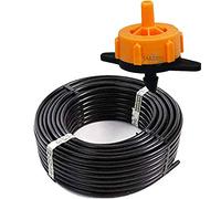 Suinga Tuberia Riego por Goteo 16mm 100 metros | 100 Gotero Autocompensante 2 Litros | Goteros para Riego por Goteo Jardin Tubo