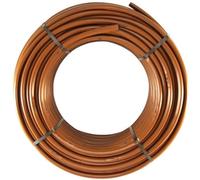 Suinga Tuberia riego por goteo 16mm autocompensante 33 cm Aenor, 25 metros, marrón