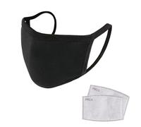 SUIOPPYUW 3X mascarilla facial Lavable Reutilizable con Filtro para Protección contra el Clima Frío Algodón Aspecto Limpio