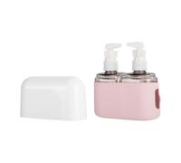 SUIOPPYUW Botellas de viaje con atomizador para maquillaje, rellenables y a prueba de fugas, para todo tipo de líquidos, reutilizables, lociones, jabones,