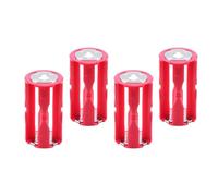 SUIOPPYUW Convertidor de batería Paralelo económico para Pilas AAA Que le Ayuda a Ahorrar Dinero en Pilas de tamaño C con el Tiempo. Estuche con Soporte para convertidor 4 AAA a 1 C.