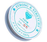 SUIOPPYUW Cordón elástico transparente para abalorios, 6 mm de grosor, 10 metros de longitud. Ideal para crear impresionantes joyas, pulseras y collares. 100 nuevo. Color: