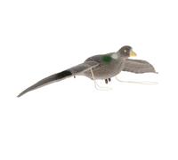 SUIOPPYUW Este pájaro increíblemente Realista está diseñado para durar años. También se Puede Usar de Forma Permanente. El espantapájaros Repelente de Aves Hawks Decoy Protege Cultivos y Plantas.