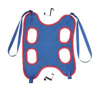 SUIOPPYUW Hamaca colgante para perros con sujeción para cachorros. Seguridad y comodidad combinadas para un aseo fácil. Accesorio para baño y de perros y gatos, Azul, METRO