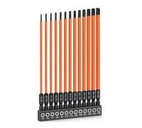 SUIOPPYUW Juego de brocas de acero de 13 piezas T5 T40 a prueba de | Juego de brocas de acero de 13 piezas T5 T40 a prueba de manipulaciones