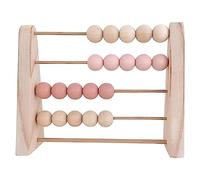 SUIOPPYUW Juguete de ábaco de para Madera, Juguete de conteo Interesante, diseño Simple, Juguetes de Aprendizaje de matemáticas para niños y niñas, Accesorio Educativo Preescolar, Rosado