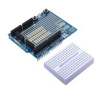 SUIOPPYUW La combinación de miniplaca de pruebas y módulo ProtoShield ofrece soluciones creación prototipos mejoradas con soporte componentes confiable Placa expansión PCB para prototipos