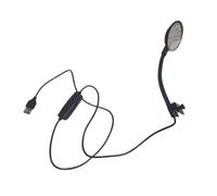 SUIOPPYUW Lámpara de clip para pecera, mini luz LED para acuario, iluminación USB, ahorro de energía para peceras pequeñas y medianas, lámpara con clip, USB, ahorro energía, decoración.