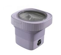 SUIOPPYUW Lavadora compacta y ligera para,Económico morado 6L ext | Lavadora compacta y ligera para dormitorios universitarios.