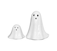 SUIOPPYUW Lote de 2 Figuras Decorativas para el hogar, lujosas y Hechas a Mano, Que añaden sofisticación a Cualquier Estancia y Encanto la cerámica del hogar.