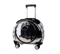 SUIOPPYUW Mochila Grande para Transportar Mascotas con Orificios de ventilación Que Permite un Viaje cómodo para Perros y Gatos pequeños. Mochila Transparente para Senderismo,