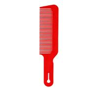 SUIOPPYUW Peine para el Cabello con Estilo, Suministro de Modelado portátil, Accesorio de Corte Profesional, Herramientas de barbería, Herramienta de peluquería, Recortadora de Peluquero, Rojo