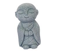 SUIOPPYUW Pequeño Buda para Acuario, decoración de pecera, de Monje, Adorno único Monje japonés, Estatua Buda, Estilo C