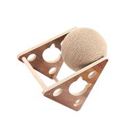 SUIOPPYUW Rascador de Pared para Mascotas, Tablero rascador para Gatos Que Ofrece una Experiencia de Juego Atractiva y Protege los Muebles arañazos. sisal Plegable para Esquinas Pared para
