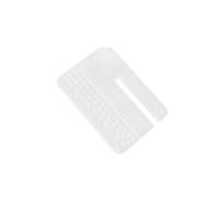 SUIOPPYUW Regla de posicionamiento con plantilla de plantilla acrílico primera calidad y escala única para proyectos artesanía en cuero. Tirador 4 mm. Regla distancia corte redondeada