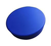 SUIOPPYUW Taburete de Bar de Repuesto con Asiento, Resistente, Compacto, cómodo y extraíble, para salón, SPA, Silla de Estudio, Funda de Piel sintética, Asiento, cómodo y, Azul, 35x35x8cm