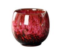 SUIOPPYUW Taza de cerámica para mujer, decoración para fiestas de té, hermosa, hecha a mano, fácil limpiar, funcional, hecha a mano, taza té oficina 110 ml, cerámica, regalo, Estilo F