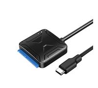 SUIOPPYUW USB 3,0 a SATA 5Gbps Disco Adaptador de Disco HDD SSD Conector Cable de Datos Ordenador Externo portátil hogar Oficina, Tipo-C