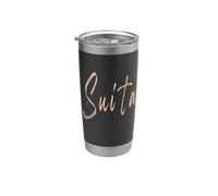 Suita Japón Diseño elegante vintage Vaso térmico de acero inoxidable de doble pared