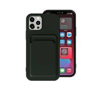Suitable for Iphone11 Mobile Phone Case Rubik's Cube Integrated Card Bag Frosted Protective Cover