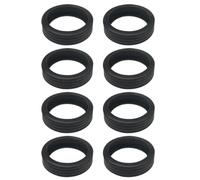 Suitcase Wheel Covers - Silicone Chair Caster Shoes | 8X Luggage