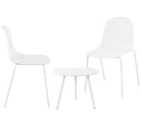 Suite de 2 plazas berdin plástico blanco 50x156x85 cm
