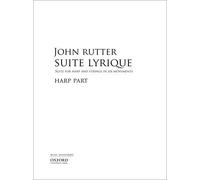 Suite Lyrique: Harp part by John Rutter (Composer) (2-Jun-2011) Sheet music