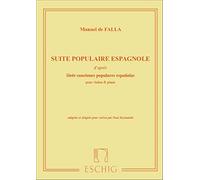 Suite populaire espagnole violon