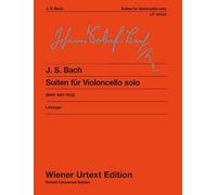 Suites (6) Bwv 1007/12 (Leisinger) (Wiener Urtext): Edited from the sources. BWV 1007-1012. cello.
