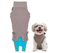 Suitical - The Original Dog Surgery Recovery Suit - Reemplaza el collar electrónico y el cono - Esterilización, castra, heridas, evita lamer - XS - Cuello a cola 39.9-45 cm - Pecho 45.7-61 cm - Peso