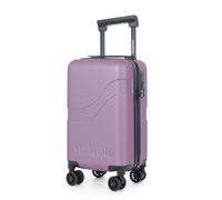 Suitline Clix-Lite - Maleta de Cabina Underseat de 40x20x25 cm, con Ruedas Dobles extraíbles, Bolsa de Viaje Trolley rígido ABS, franquicia de Equipaje de Ryanair, Cabin Bag máx. 20L, Lila