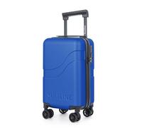 Suitline Clix-Lite - Maleta de Cabina Underseat de 40x20x25 cm, con Ruedas Dobles extraíbles, Bolsa de Viaje Trolley rígido ABS, franquicia de Equipaje de Ryanair, Cabin Bag máx. 20L, Azul